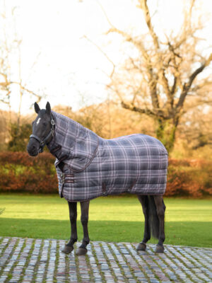 LeMieux Arika Heritage Check Stable Rug with Neck 200g