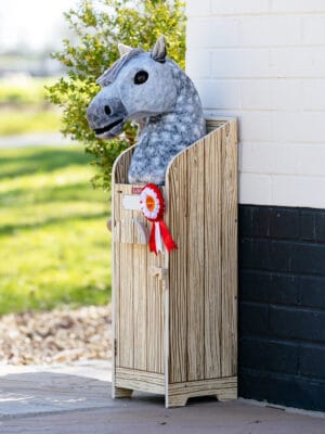 LeMieux Hobby Horse Stable Wooden One Size