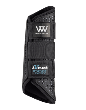 WoofWear iVent Event Boot Hind Black