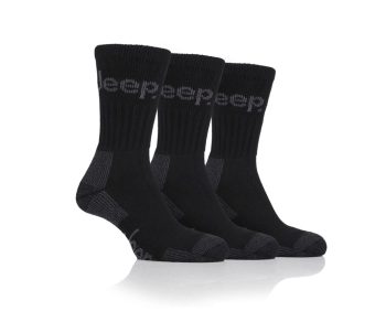 Jeep Mens Socks – 3pk