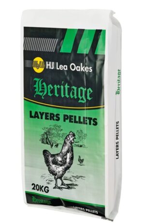 HJ Lea Oakes Heritage Layers Pellets 20kg