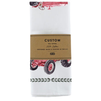 Tractor Tea Towel 100% Cotton