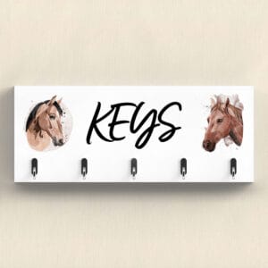 Keys Horse Hook Rack