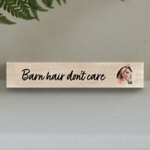 Barn Hair Don't Care Momento Block