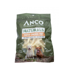 Anco Naturals Puffed Chicken Feet 80g