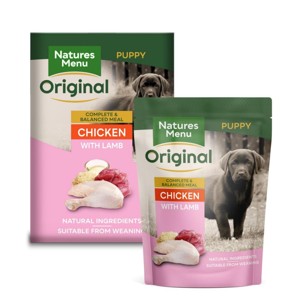 natures menu dog pouches