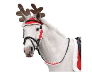 Hy Equestrian Christmas Rein Sleeves