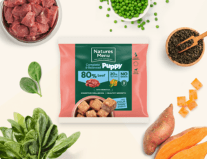 Natures Menu 80/20 Puppy Beef Nuggets 1kg