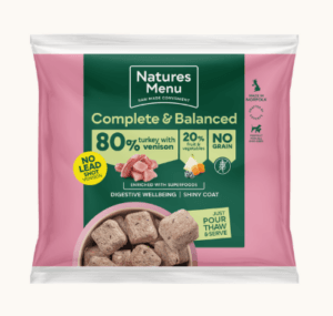 Natures Menu 80/20 Venison And Turkey Nuggets 1kg