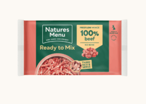 Natures Menu Beef Free Flow Mince 2Kg