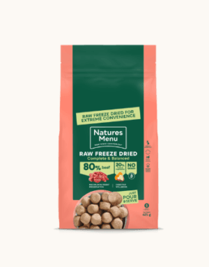 Natures Menu Raw Freeze Dried 80/20 Beef