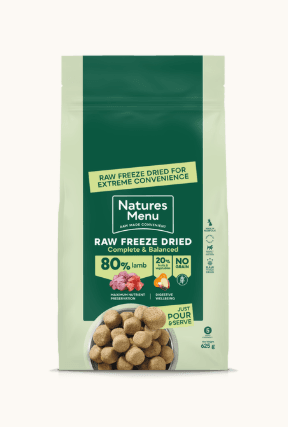 Natures Menu Raw Freeze Dried 80/20 Lamb