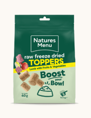 Natures Menu Raw Freeze Dried Toppers Lamb 40g