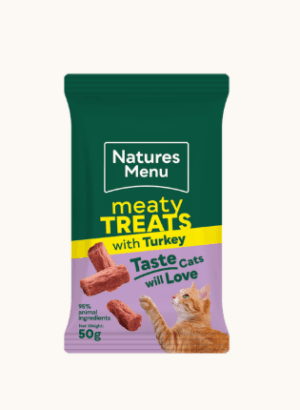 Natures Menu Cat Meaty Treats Turkey 50g