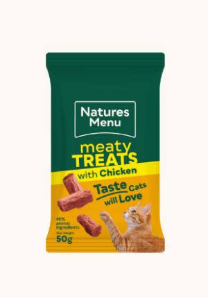 Natures Menu Meaty Treats Cat Chicken 50g