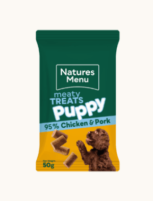 Natures Menu Meaty Treats Puppy Chicken & Pork 50g