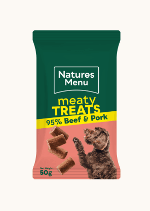 Natures Menu Meaty Treats Beef & Pork