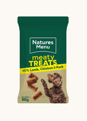 Natures Menu Meaty Treats Lamb, Chicken & Pork