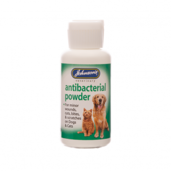 Johnsons Anti-Bacterial Powder Cat & Dog 20ml