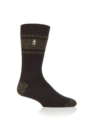 Heat Holders Athens Mens Stripe Socks - 2.3 Tog