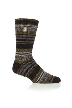 Heat Holders Bari Mens Multi Stripe Sock – 2.3 Tog