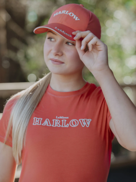 LeMieux Harlow Cap Coral Crush One Size