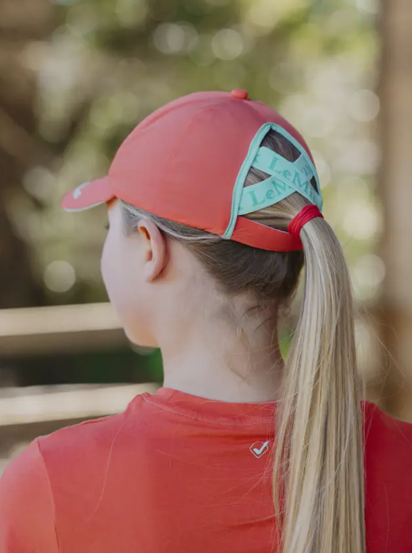 LeMieux Harlow Cap Coral Crush One Size