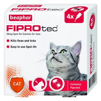 Beaphar FIPROtec Spot-On Cat 4 Pipette