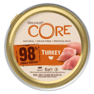 Wellness CORE Cat Wet Adult 98% Single Protein Turkey 85g