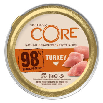 Wellness CORE Cat Wet Adult 98% Single Protein Turkey 85g