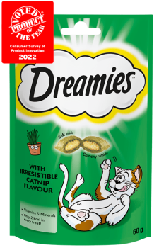 Dreamies Cat Treats With Catnip 60g