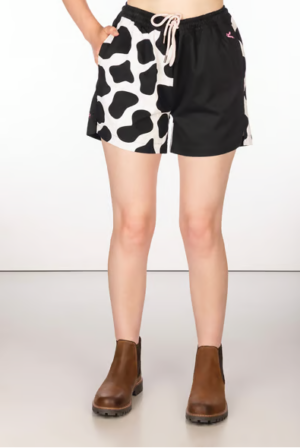 Rydale Ladies Quartered Cotton Cow Shorts