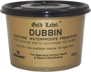 Gold Label Dubbin Black 200g
