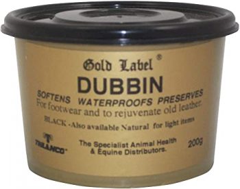 Gold Label Dubbin Black 200g