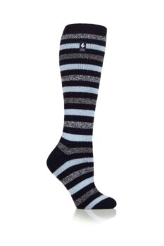 Heat Holders Enfield Ladies Stripe Lite Long Socks – 1.6 Tog