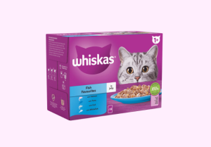 Whiskas 1+ Fish Favourites In Jelly 12x85g