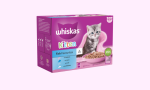 Whiskas Kitten Fish Favourites In Jelly 12x85g