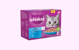 Whiskas 7+ Fish Favourites In Jelly 12x85g