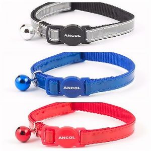 Ancol Cat Collar - Gloss Reflective