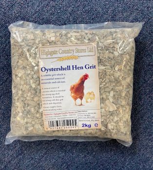 Rookes Oystershell Hen Grit 2Kg