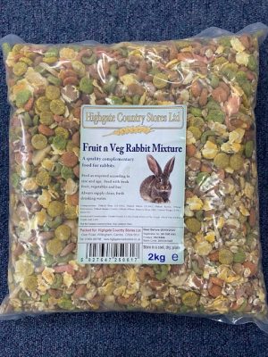 Rookes Fruit N Veg Rabbit Mix 2kg