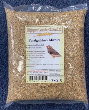 Rookes Foreign Finch Mixture 2Kg