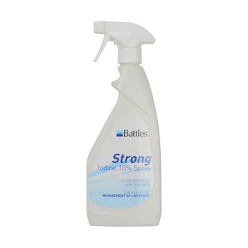 Battles Strong Iodine 10% 500ml
