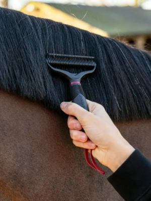 LeMieux Mane Thinning Rake Black