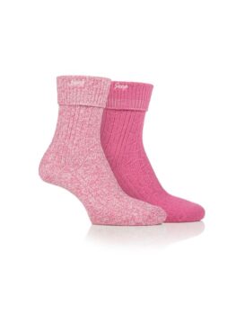 Jeep Ladies Supersoft Brushed Boot Sock