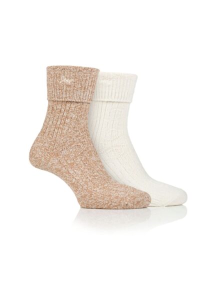 Jeep Ladies Supersoft Brushed Boot Sock