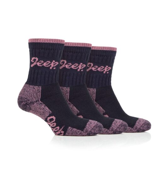 Jeep Ladies Luxury Boot Socks 3pk