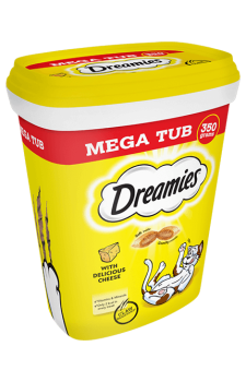 Dreamies Treats With Cheese 350g Tub