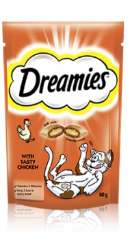 Dreamies Chicken 60g