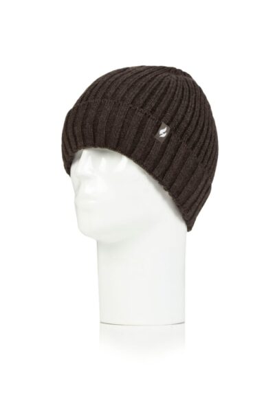 Heat Holders Lawson Mens Chunky Rib Turnover Hat